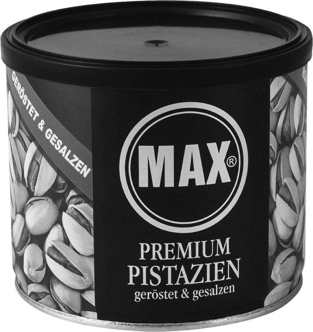 MAX PREMIUM PISTAZIEN - geröstet & gesalzen (6er Karton)