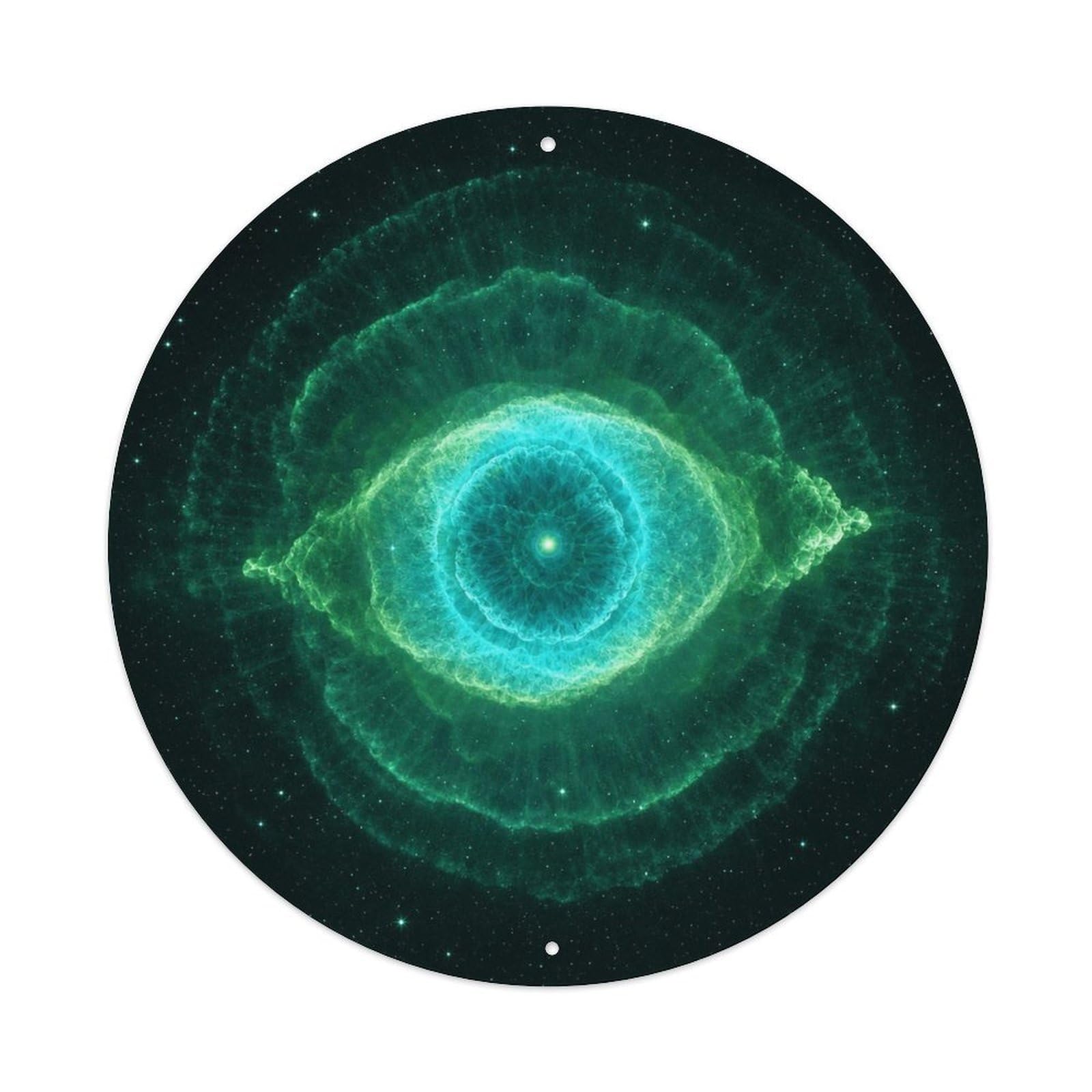 Odgynaw 8X8inch(20X20cm) Vintage Space Cats Eye Nebula Stellar Survey Science Metal Tin Sign