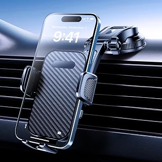 Phone Holder Car 2025 Latest Version Mobile Phone Holder Car Suction Cup, Dashboard & Box Car Phone Holder, Universal Car Car Phone Holder for and Other Smartphones