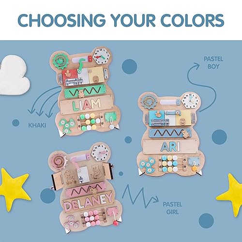 Miniatura 2 de Nabytok - Customized Name Puzzle for Toddlers, Educational Games Board, Baby Personalized Board for 1-5 Years Old, First Birthday Gift, Christmas