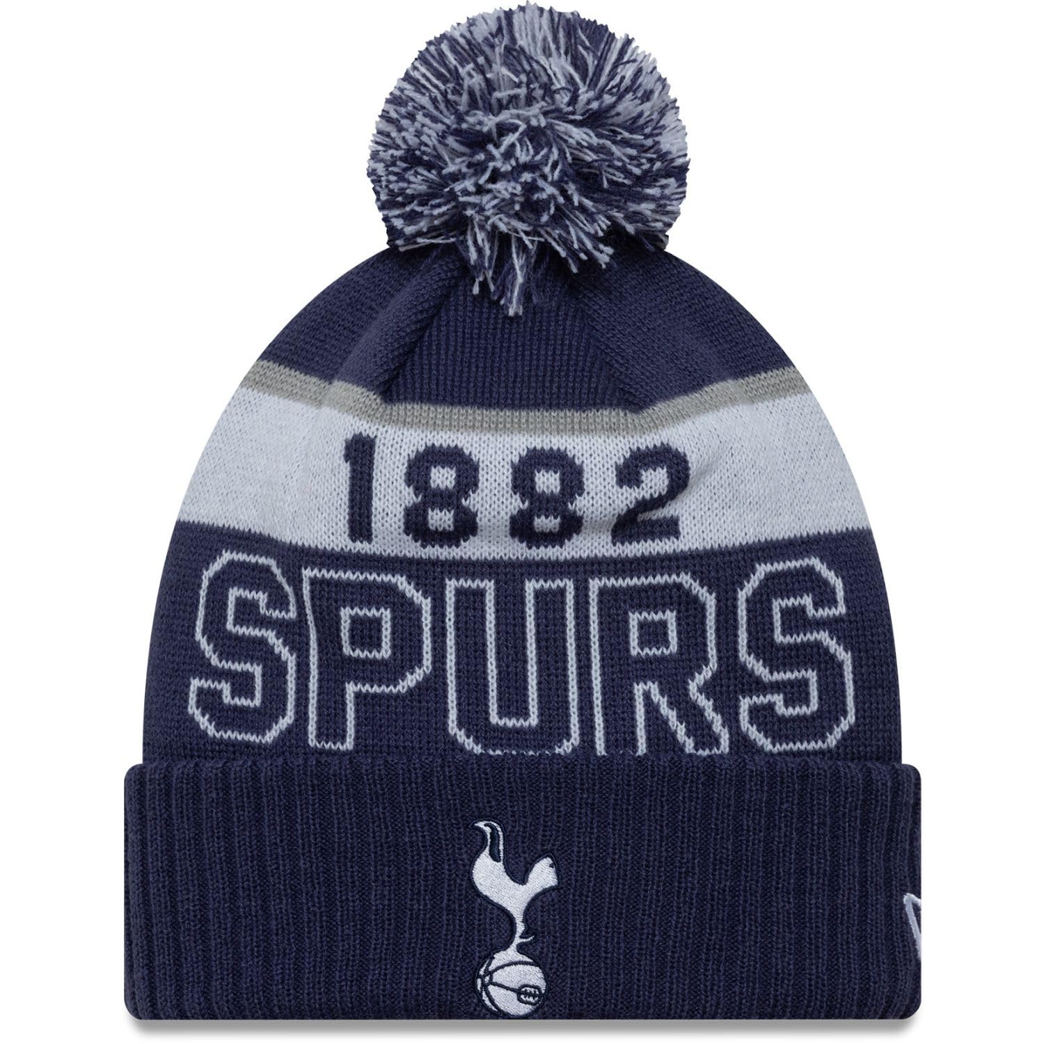 New Era Unisex Navy Winter Beanie - Sport Pom Tottenham Hotspur