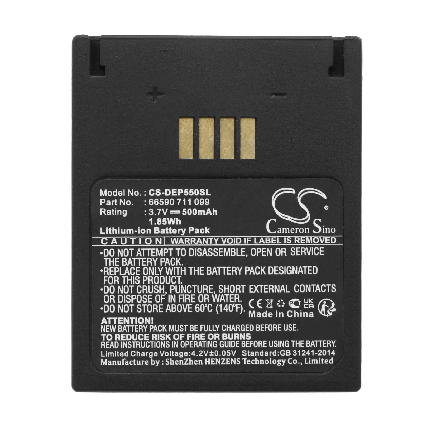 3,7 V 500mAh 1,85 Wh Li-Ionen-Akku Für Eas Ypack EasyPack 550 EasyPack 610 Easyp - 9