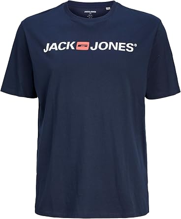 Jack & Jones Homme Corp Logo T-Shirt Navy Blazer 8XL