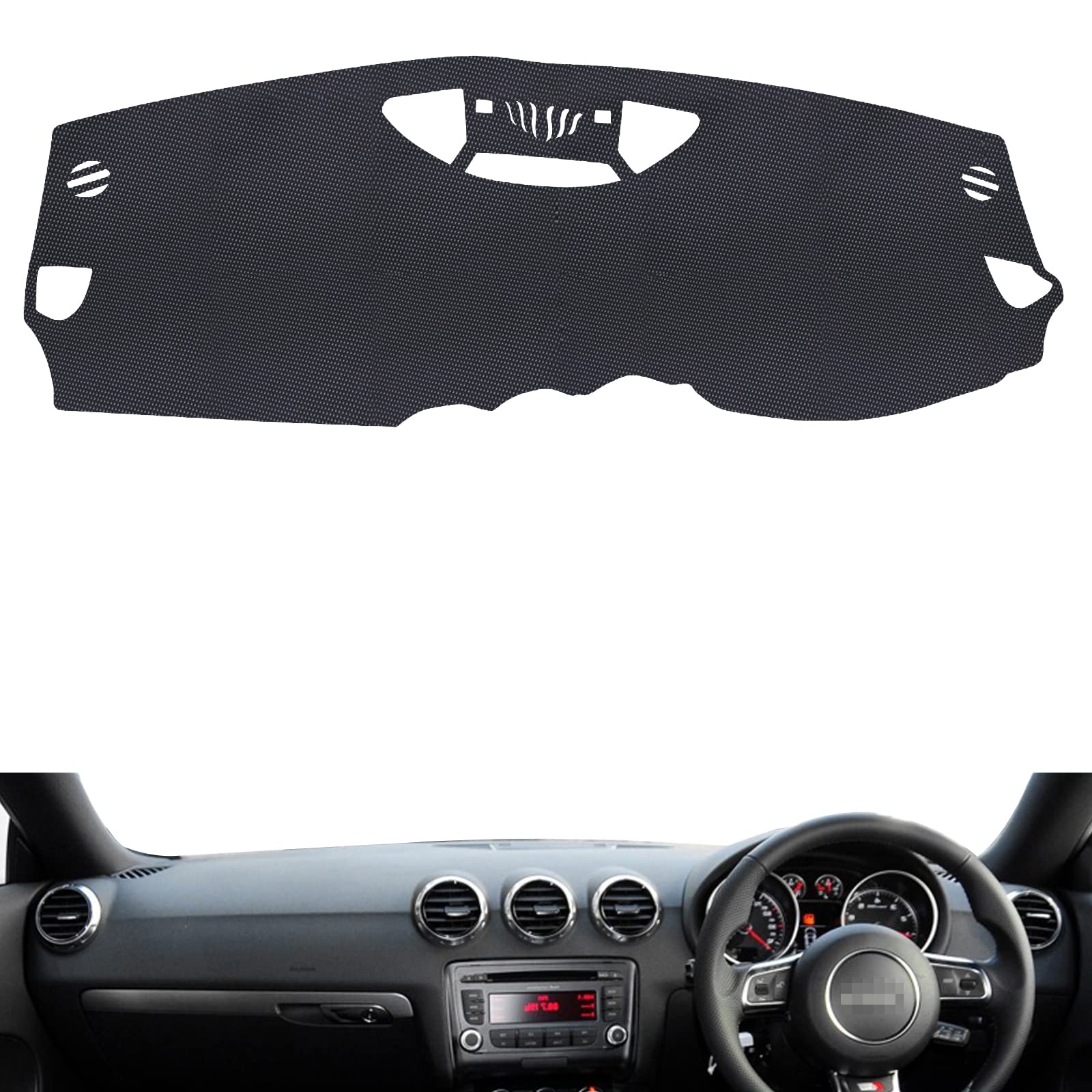 AUDI ボードケース　アウディ アウディ専用高品質ダッシュボードマット ダッシュボードカバー