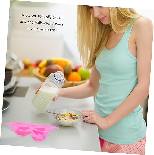 Miniatura 7 de UPKOCH 3 moldes para hornear de calabaza, moldes para hornear fantasmas, moldes para tartas de calabaza, moldes de calavera de Halloween, moldes de