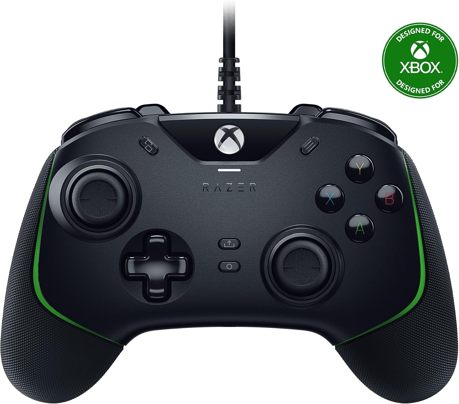 Razer Wolverine V2 Wired Gaming Controller for Xbox Series Xs, Xbox One, Pc: Remappable Front-facing Buttons - Mecha-tactile Action Buttons and D-pad - Trigger Stop-switches - Black