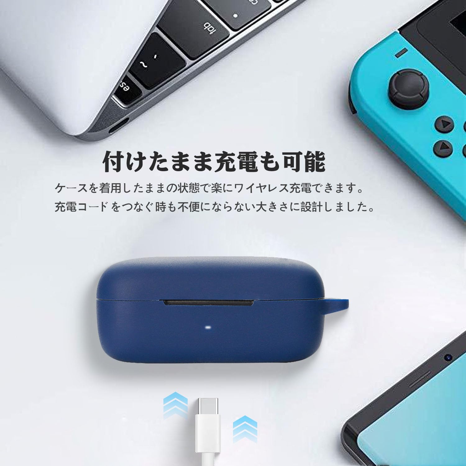 Amazon | EarFun Free Pro3 用 ケース 全面保護カバー シリコンケース