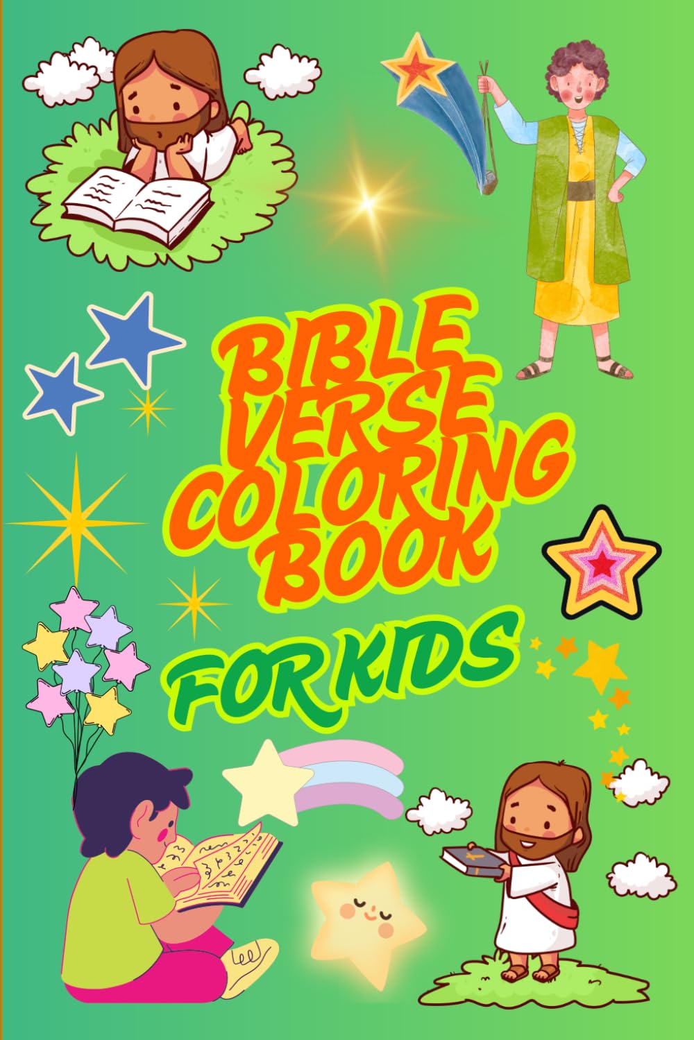 Bible Verse Coloring Book for Kids: Scripture Encouragement Coloring Pages for Kids