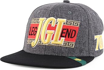 Trendy Apaprel Shop JGL El Chapo 701 Embroidered Flatbill Snapback Cap