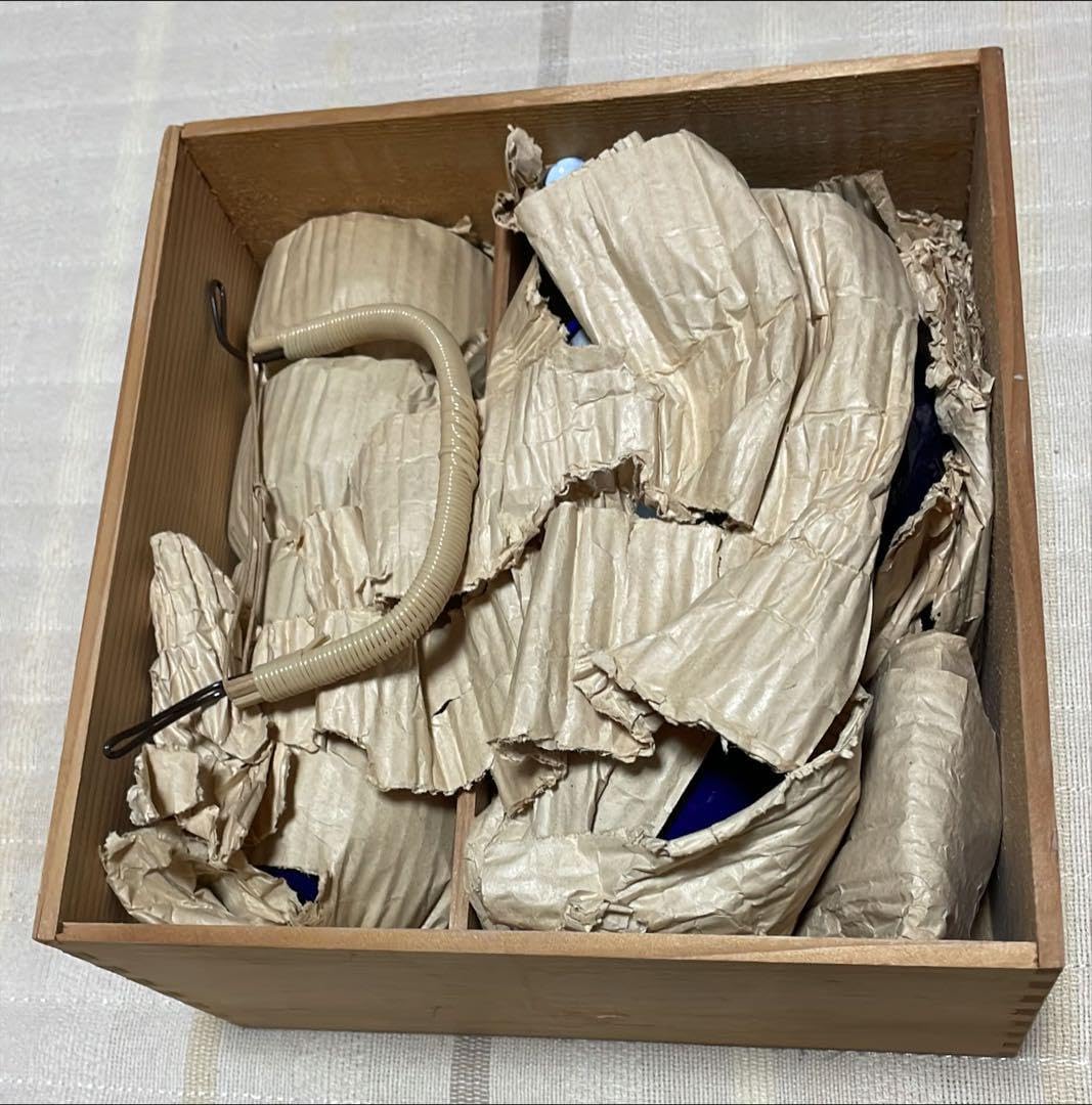 ほぼ 茶道具 桑 天目台 高茶台 貴人台 茶托 蓋付き 5客揃え 煎茶道具