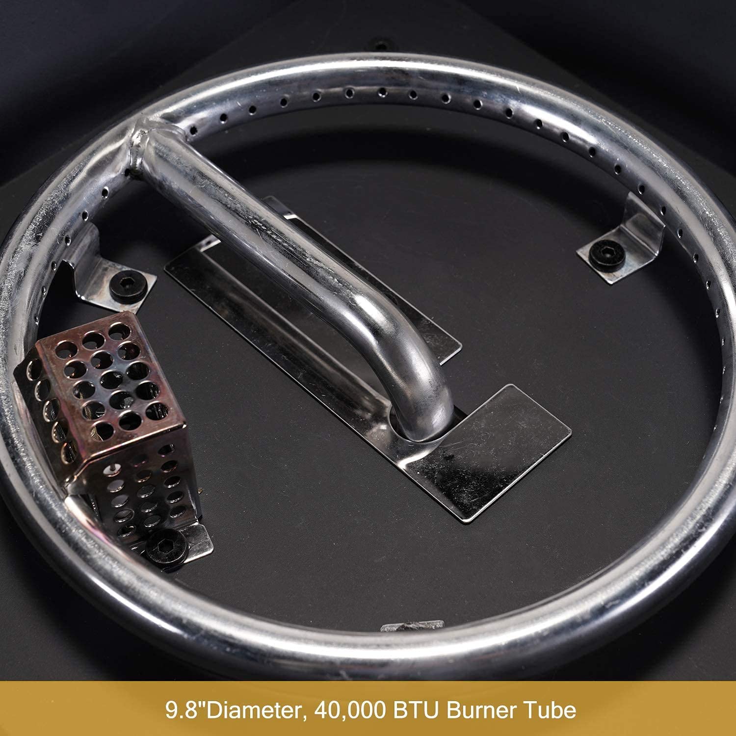 Buy Grand patio Outdoor 32 Inch Propane Gas Fire Pit Table, Square Fire