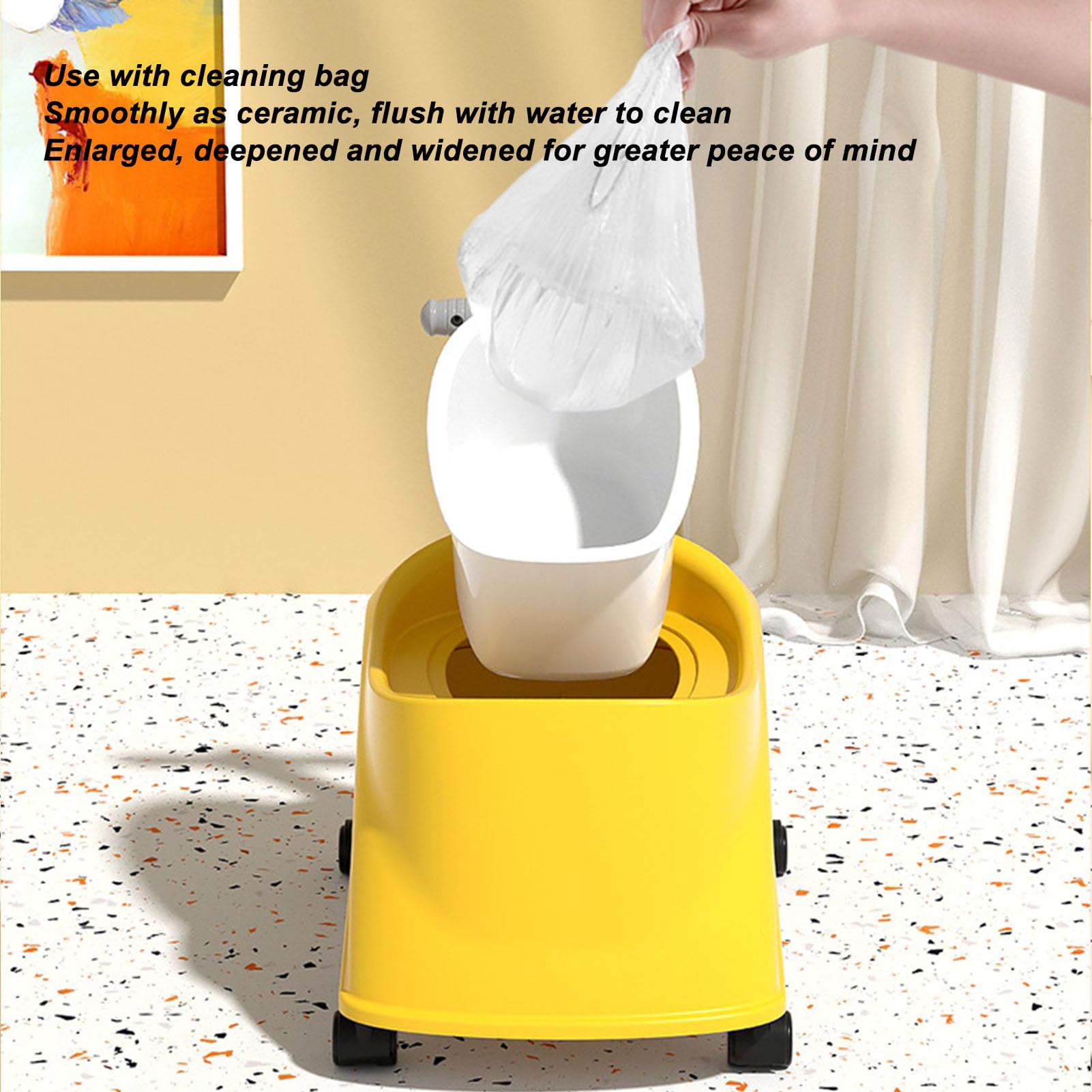 Vasino per Bambini Vasino per Bambini Toilette Simpatico Cartone Animato Transizione di Sicurezza Vasino per Bambini Vasino per Ragazze Ragazzi 45 * 25 * 21Cm Cura del Bambino