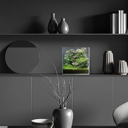 Miniatura 122 de Ultum Nature Systems - Acuario sin marcos ultratransparente, cristal con poco hierro, bordes con corte a inglete a 45º, grosor de 13/64 a 15/32