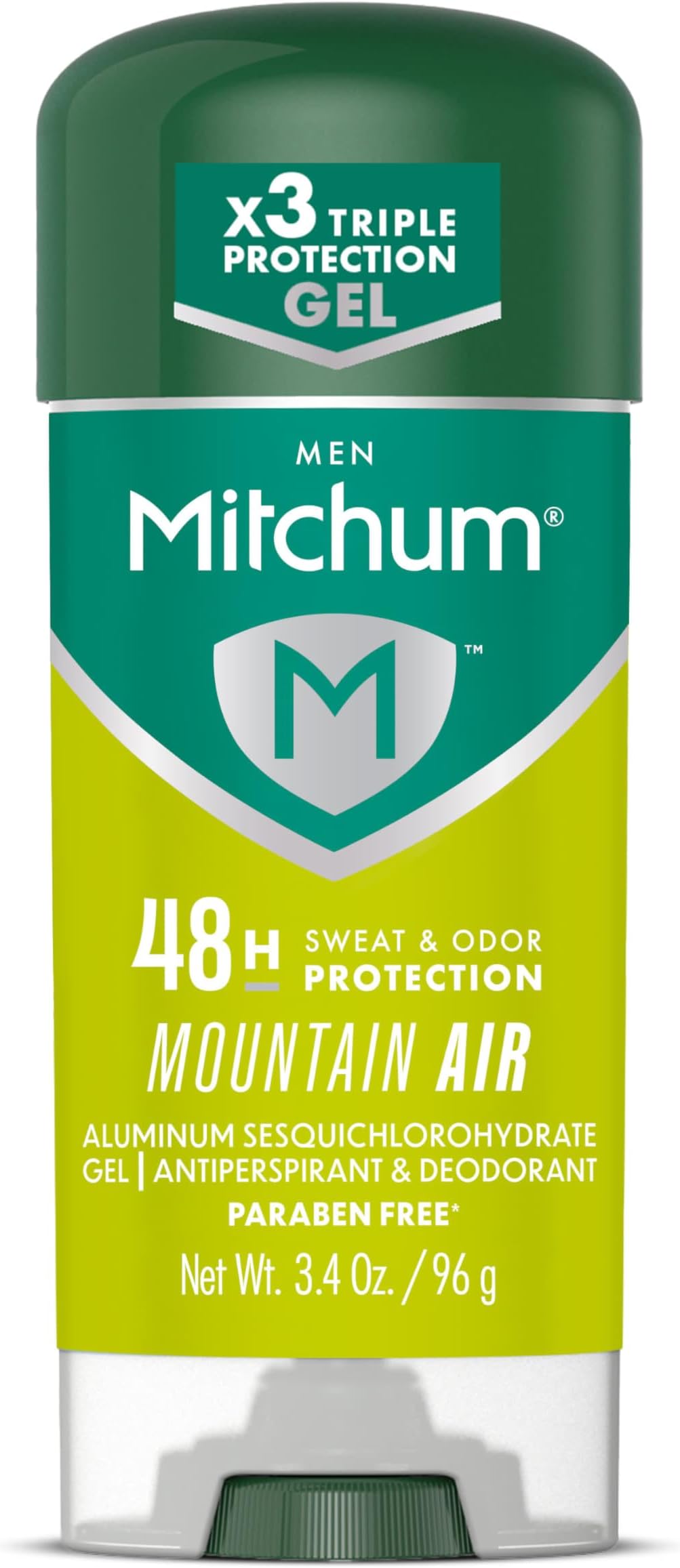 Men’s Antiperspirant Deodorant Gel, Mountain Air, 3.4 oz