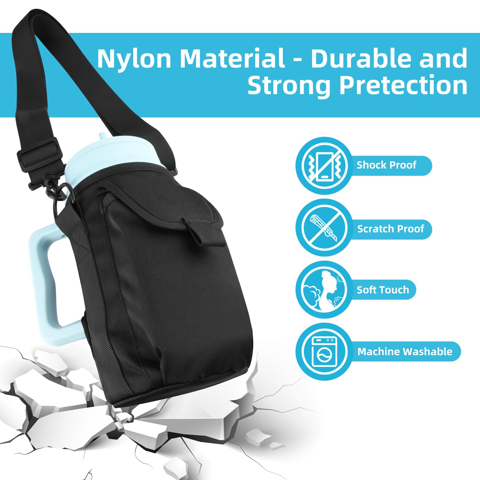 Amazon.com : Xxerciz Water Bottle Carrier Bag for Simple Modern 50