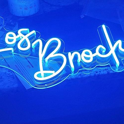 Vista 16 de Letreros LED de neón personalizados para decoración de pared de dormitorio, boda, fiesta de cumpleaños, decoración del hogar, letrero de neón