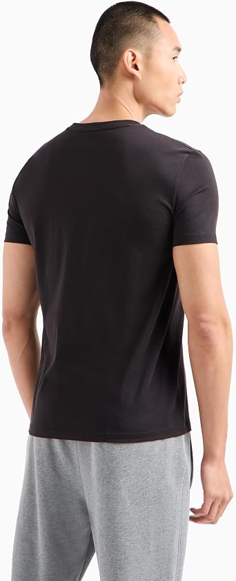 Armani Exchange Men's Pima Cotton Jersey Short Sleeve V-Neck T-Shirt