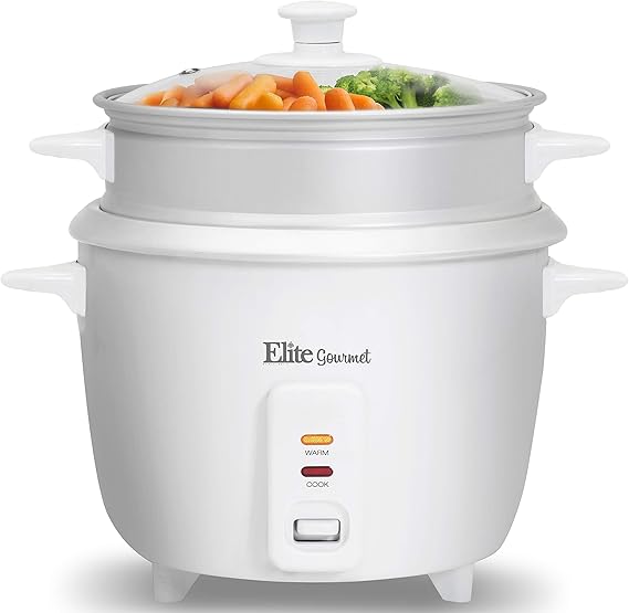 Amazon.com: Maxi-Matic Elite Gourmet ERC-003ST Electric Rice Cooker ...