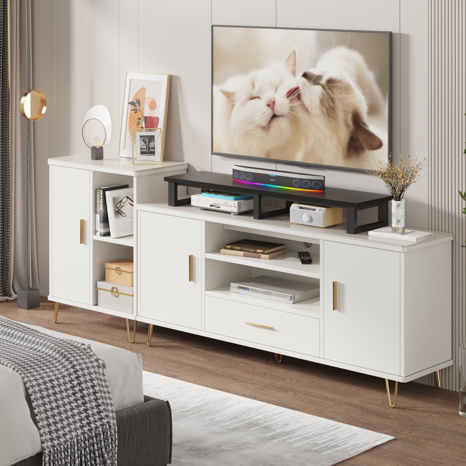 Amazon | YAOHUOO 47インチ 大型テレビライザー 32~60インチテレビ用