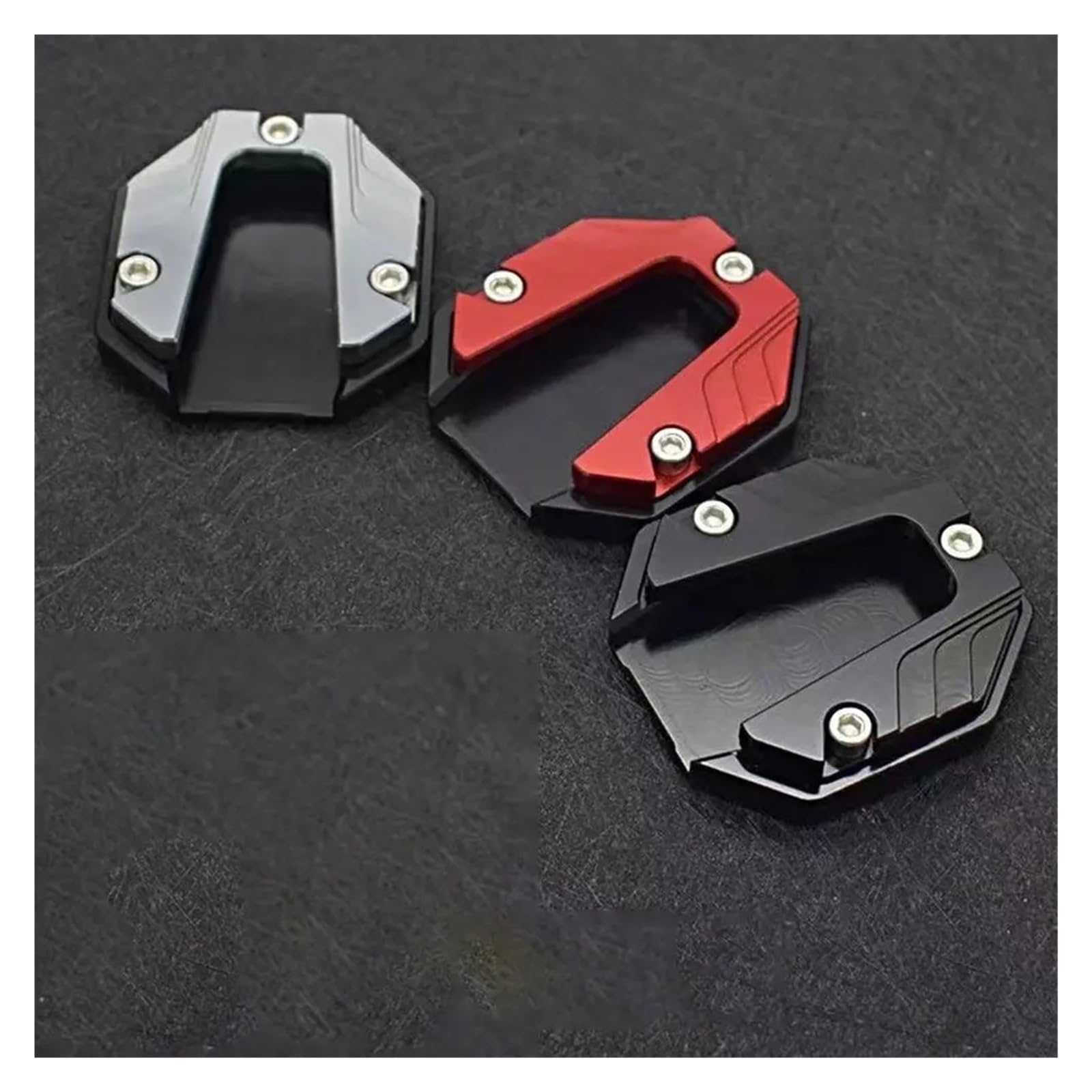 Piastra cavalletto moto Lega di alluminio (Nero)
