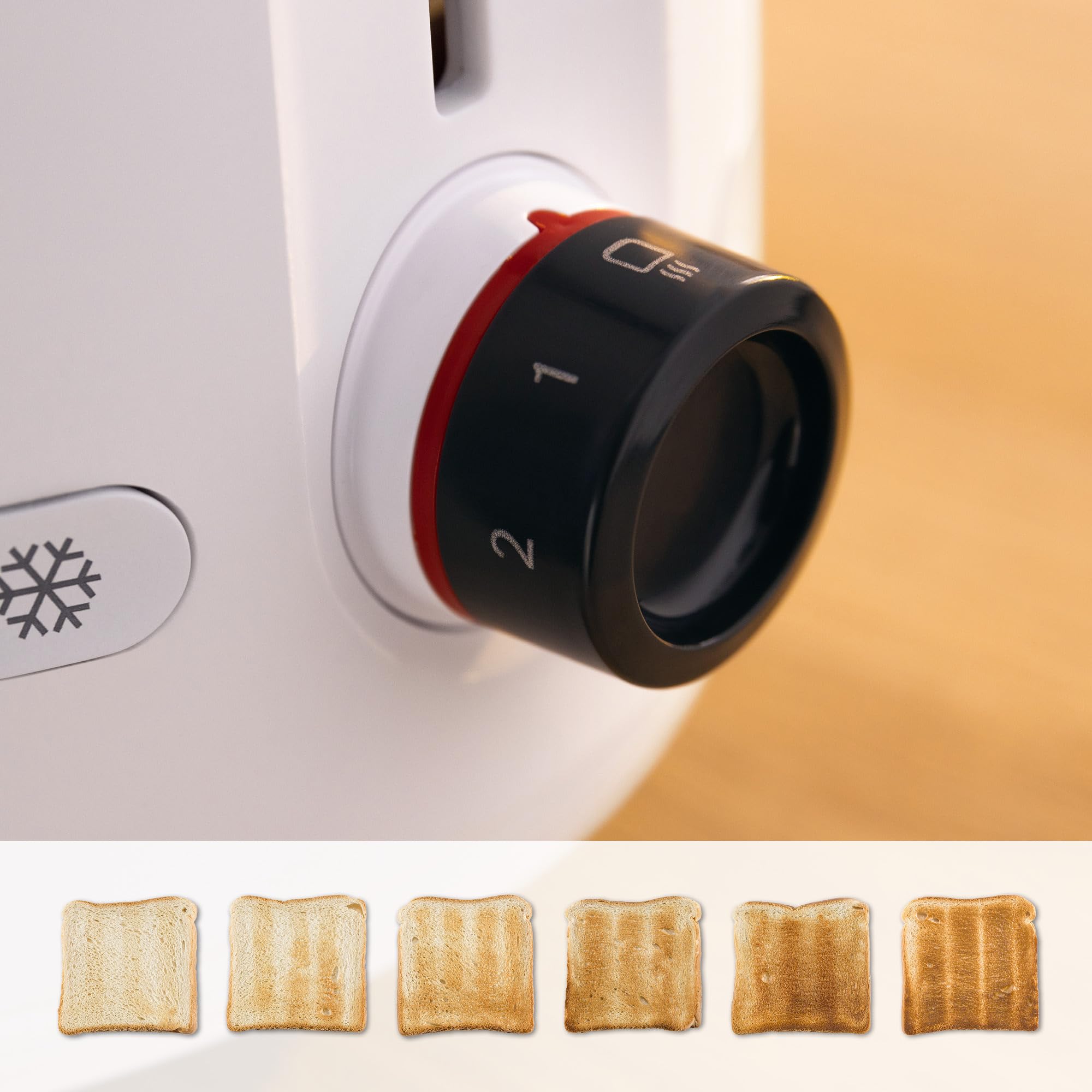 Bosch - Tostadora, MyMoment, 2 ranuras, Recalienta, Descongela, High-lift, Blanco, TAT2M12