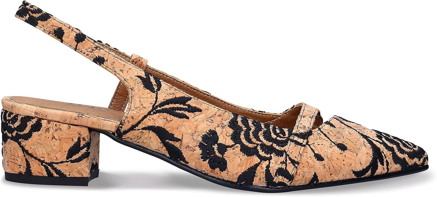 Women's Cork Vegan Sandals Zurie Brown