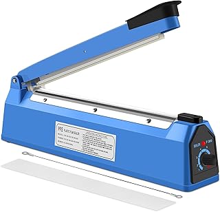 Nestling® Heat Sealer Plastic Bag Sealer Impulse Sealer Food Sealer Bag Packing Machine For PP And PE Plastic Bag Sealer (300 MM)