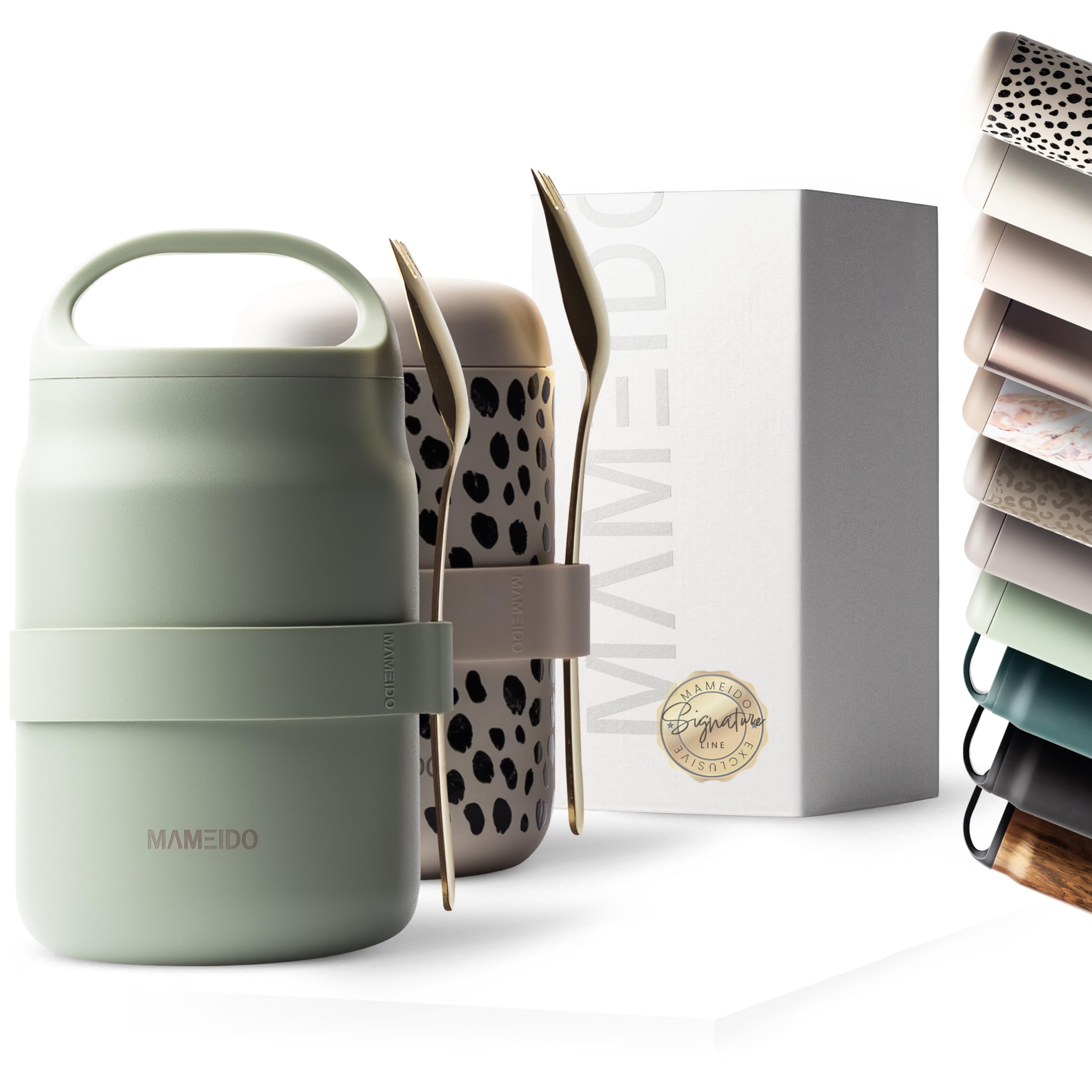 MAMEIDO Insulated Food Jar 800 ml (Desert Sage)