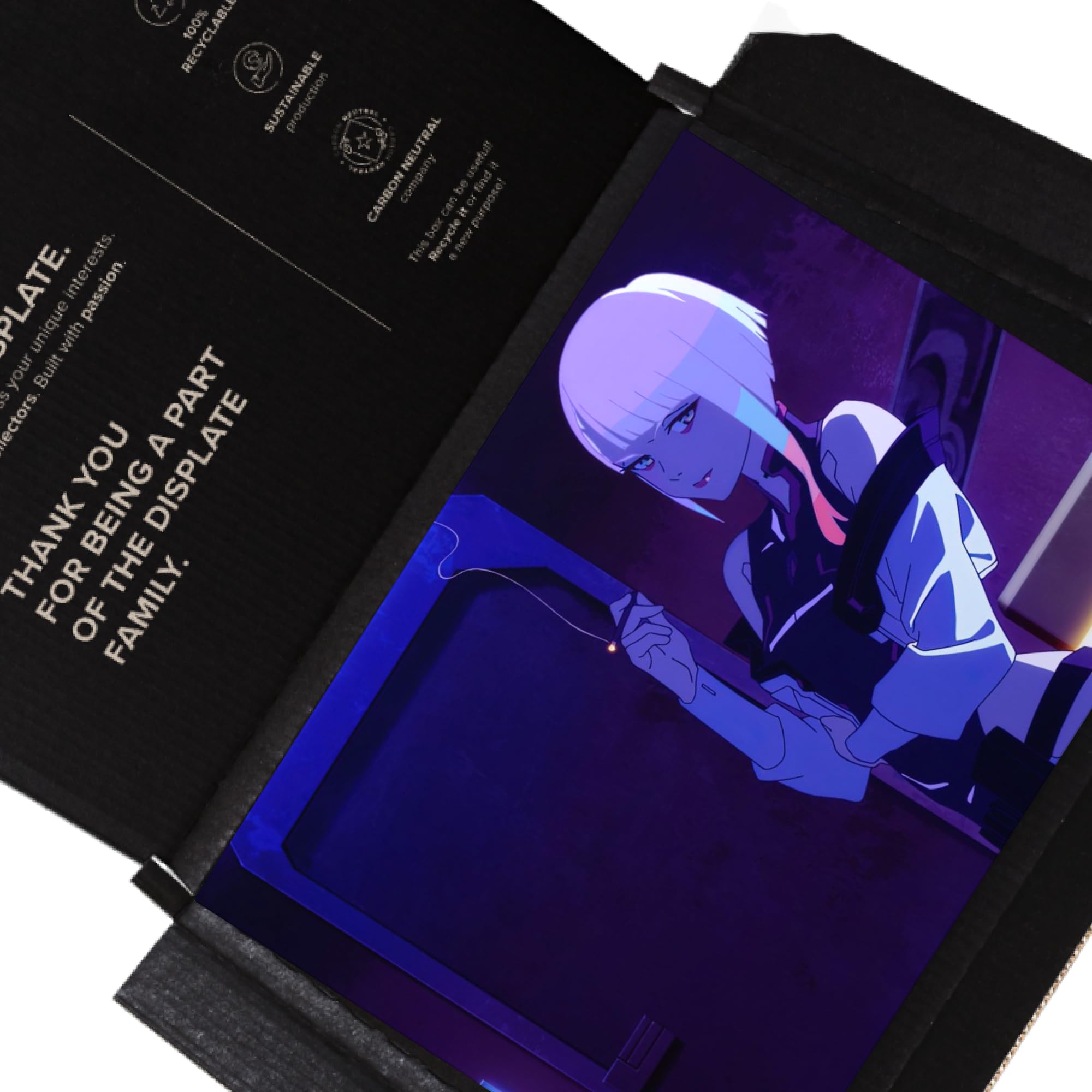 Amazon.com: Displate Official Cyberpunk Edgerunners Metal Poster