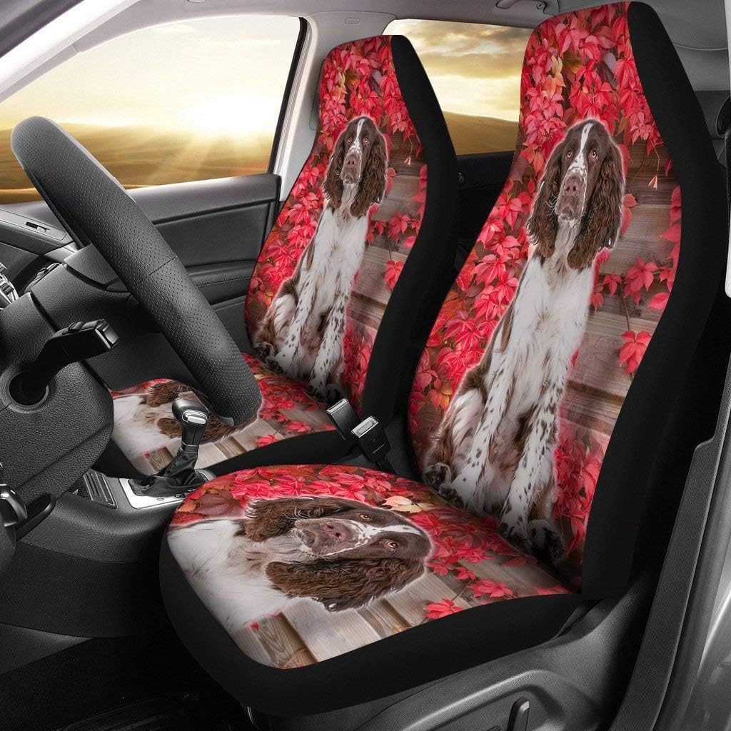 Amazing English Springer Spaniel Print Car Seat Covers