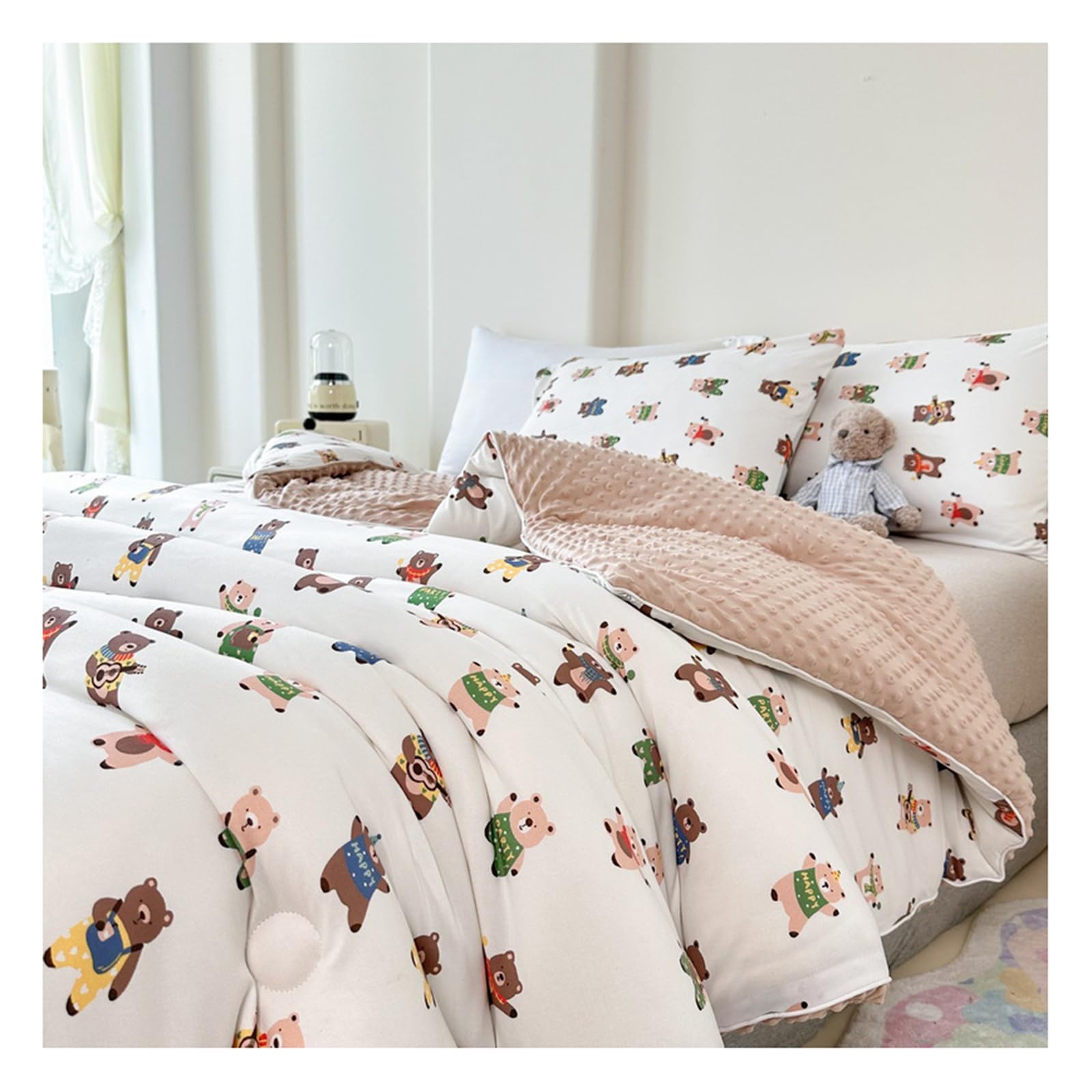 Amazon｜AOPPLSOT 冬用掛け布団 クイーンサイズ、冬用ヘビー