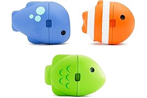 ColorMix Fish™ Color Changing Bath Toy: Unleash Your Little One's Imagination in...