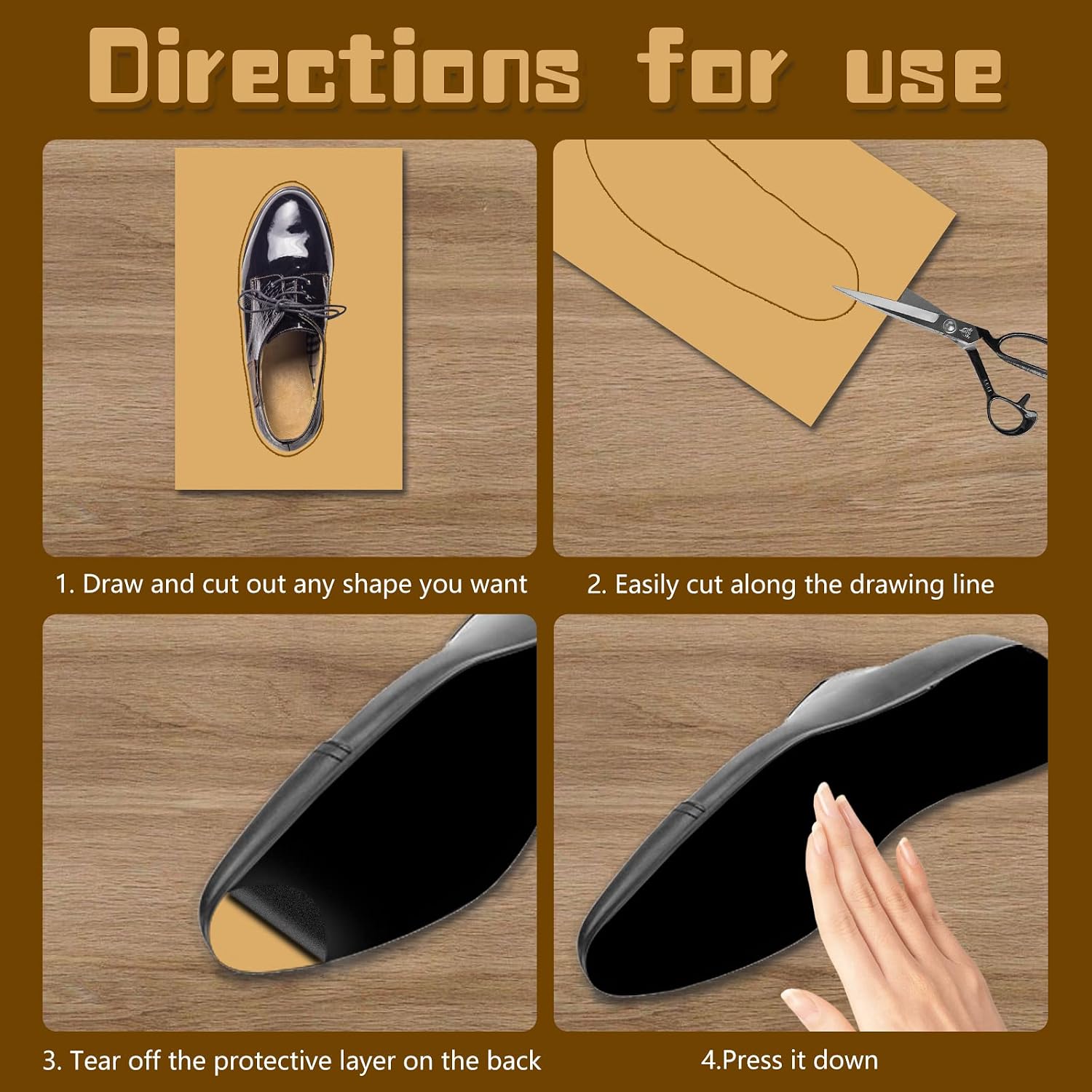 Stick on Self Adhesive Suede Sheets for Dance Shoes 11.8 x 7.8 Inch Felt Sheets with Adhesive Backing,Ideal for Dance Soles High Heeled Shoes Protector Pads Sticker (20)