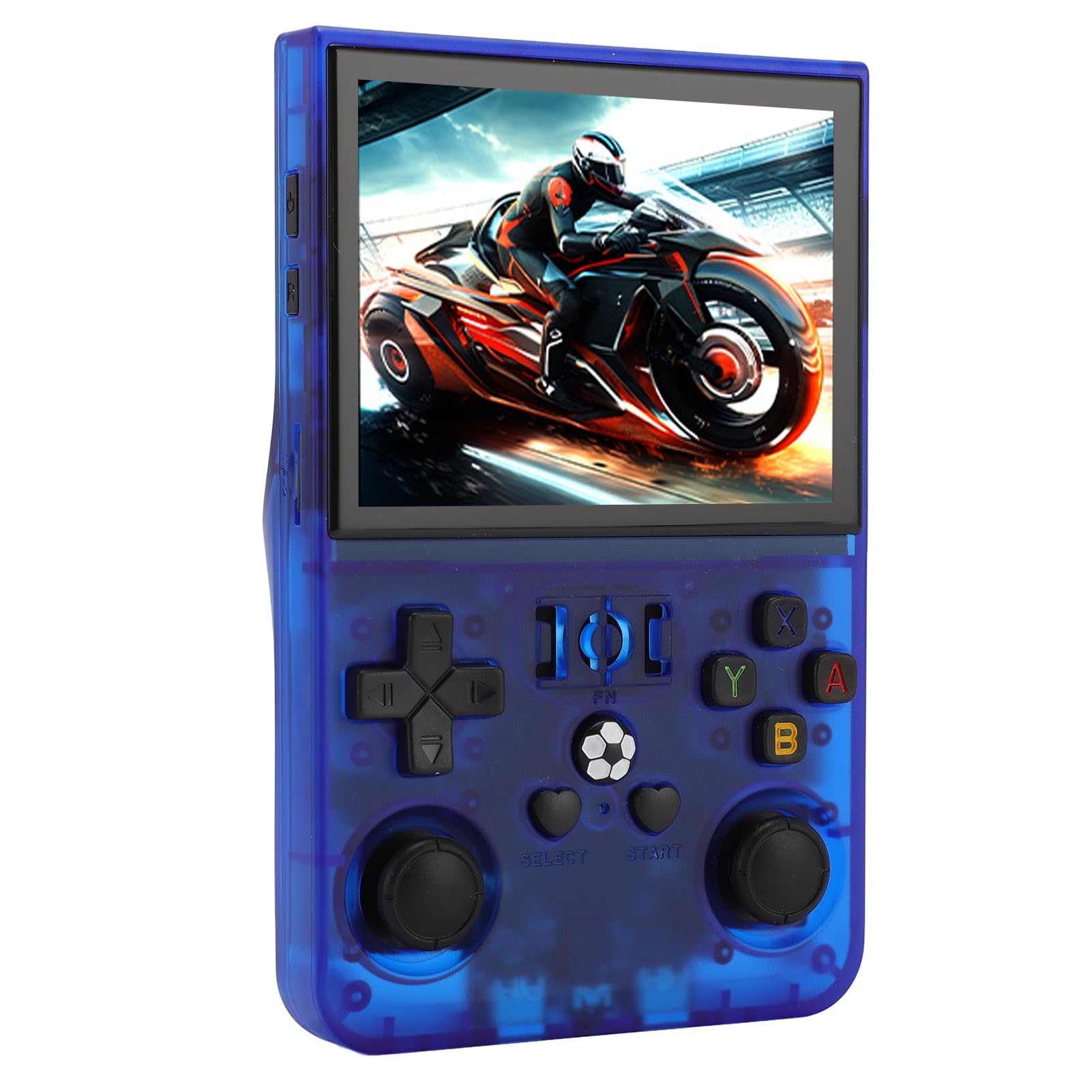 Console portatile per videogiochi R36PRO, console di gioco retrò con schermo IPS da 3,5 pollici (640x480), batteria da 4000 mAh, compatibile con oltre 60 emulatori e (128GB)