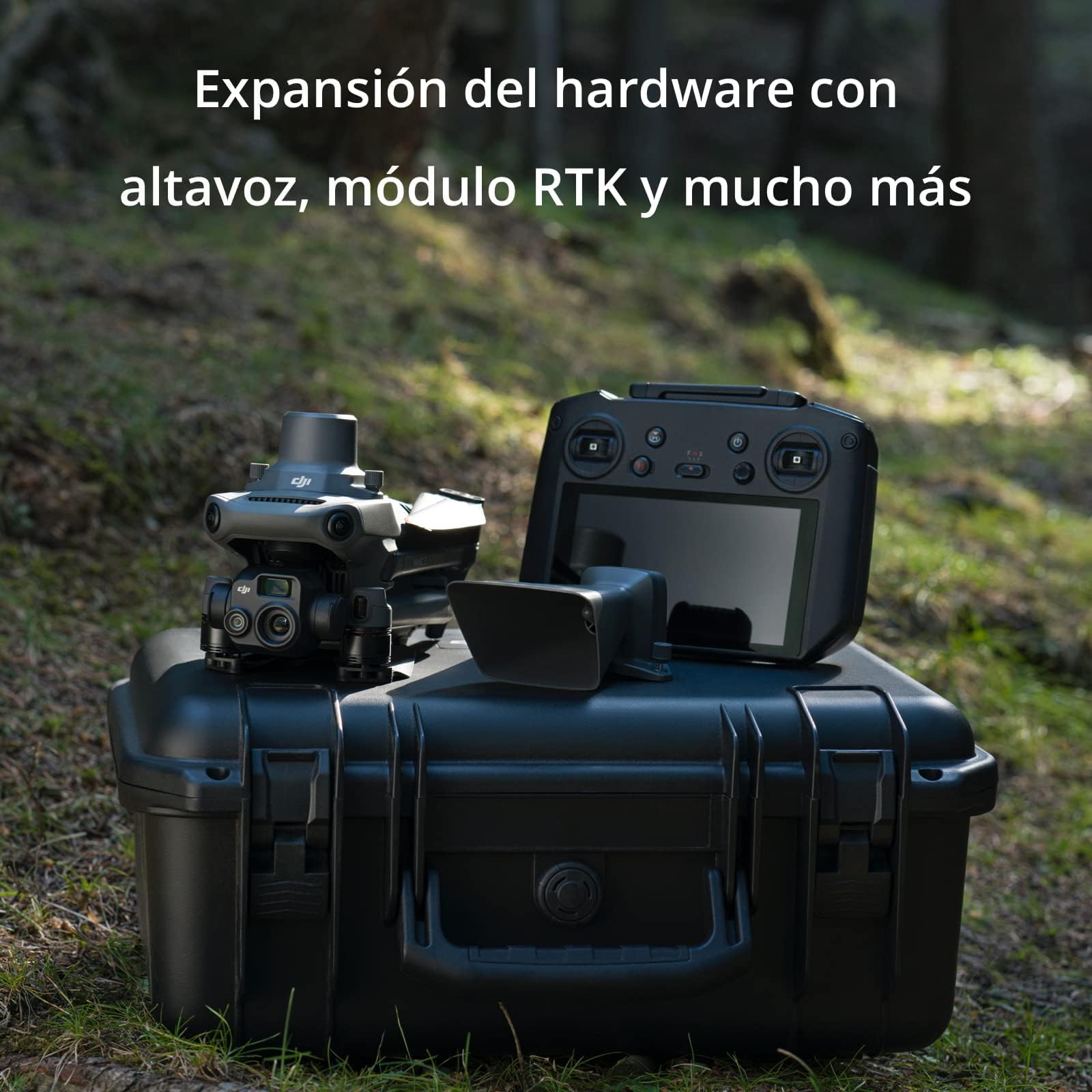 DJI Mavic 3T Worry-Free Basic Combo - dron z kamerą termowizyjną 640 × 512, szerokokątny aparat CMOS 1/2", 56-krotny zoom hybrydowy, czas lotu 39 min, pozycjonowanie z dokładnością do centymetra, C2