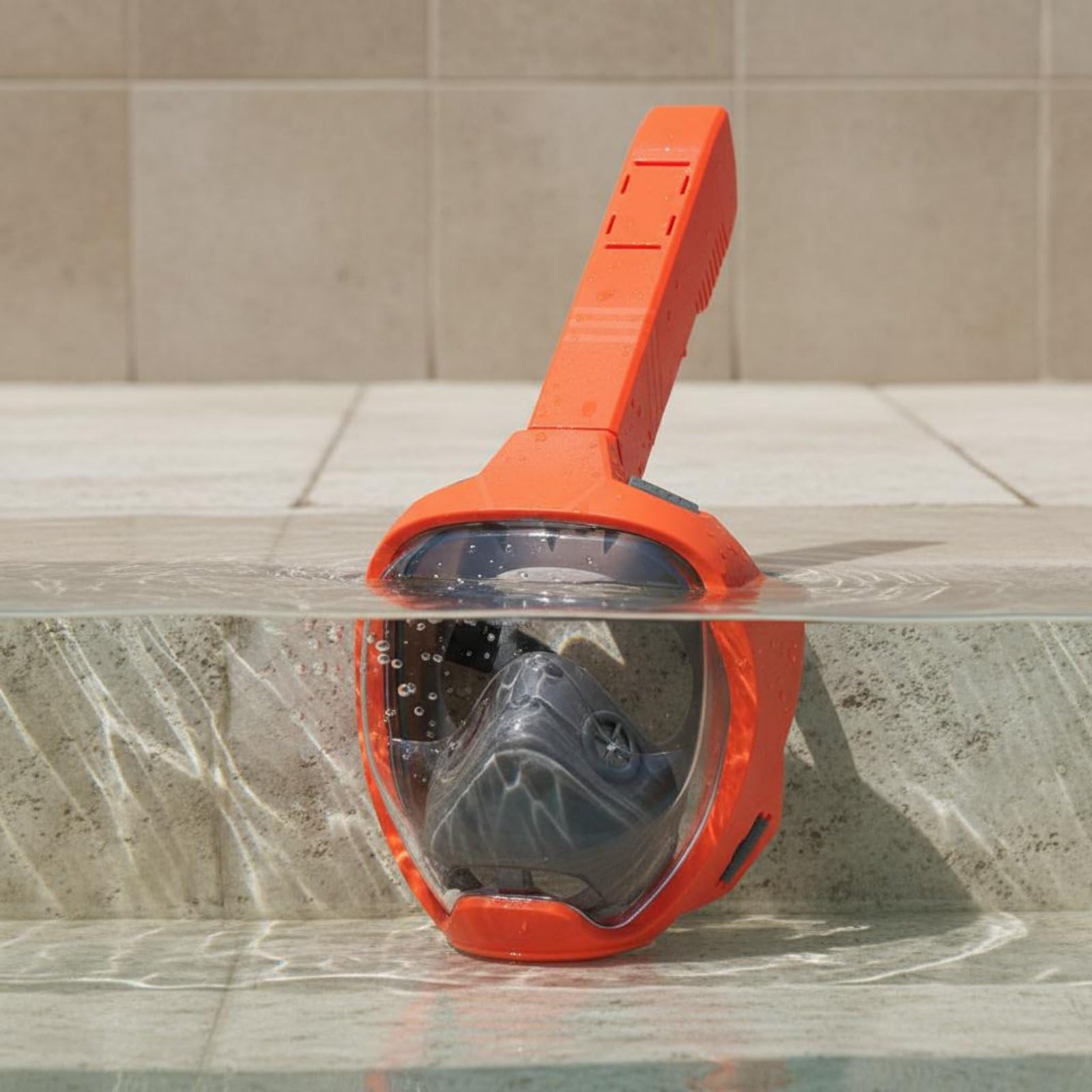 Harilla Máscara de Buceo con Visor Panorámico Gafas de Snorkel de Natación Equipo de Snorkel Sellado Estable y Cómodo para Sesiones Largas Adecuada para