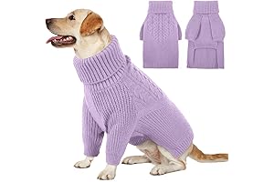 Queenmore Dog Sweater: Cozy Winter Warmth for Your Canine Companion