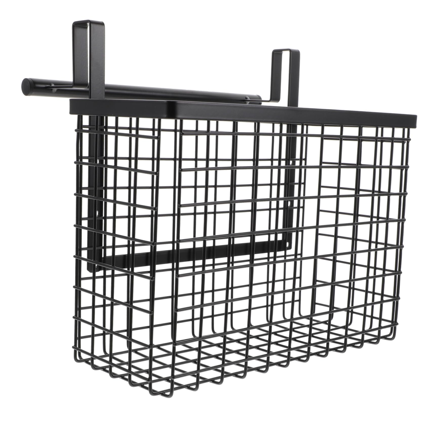 ULTECHNOVO Cesta Colgante Fácil de Instalar de Acero al Carbono para Cocina Organizador de Pared y Ahorro de Espacio, Adecuado para Armarios y Estantes de Cocina