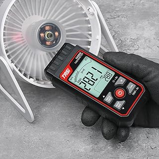 Infrared Non-Contact Measurement Digital Display photoelectric Tachometer, Digital Tachometer, Motor Tachometer, Automobile Motor Tachometer Measuring Range 2.5PRM-99999RPM