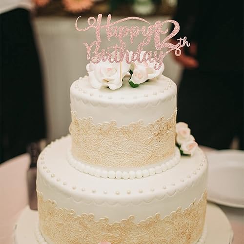 Miniatura 118 de Rsstarxi Paquete de 24 adornos rojos para cupcakes para el día de San Valentín con purpurina de corazón dulce para cupcakes, decoración de pasteles