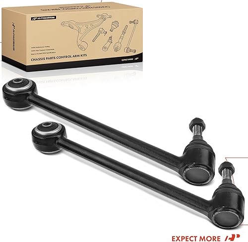Miniatura 9 de A-Premium 2 brazos de control inferiores delanteros y traseros, con rótula y buje, compatibles con Chevrolet Caprice 2011-2013, Pontiac G8 2008-2009