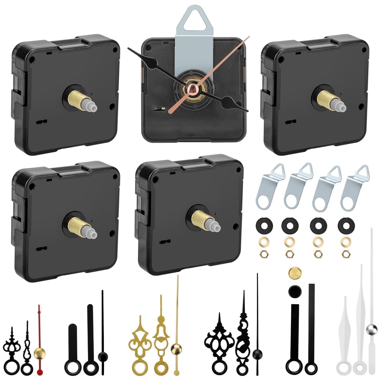 Clock Mechanism Replacement Quartz Clock Movement Mechanism Motor Hands ...