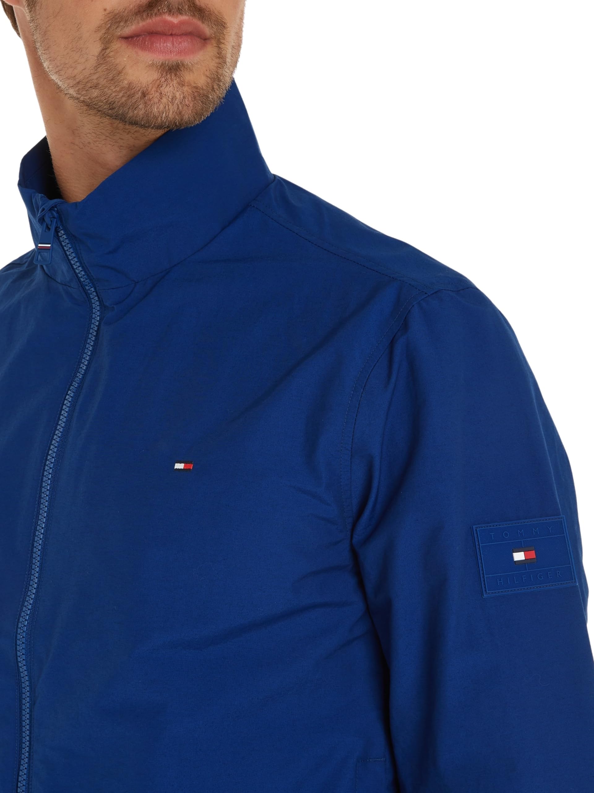 Tommy Hilfiger Kurtki tkane Mężczyźni Bluzka Ze Stójką Cl