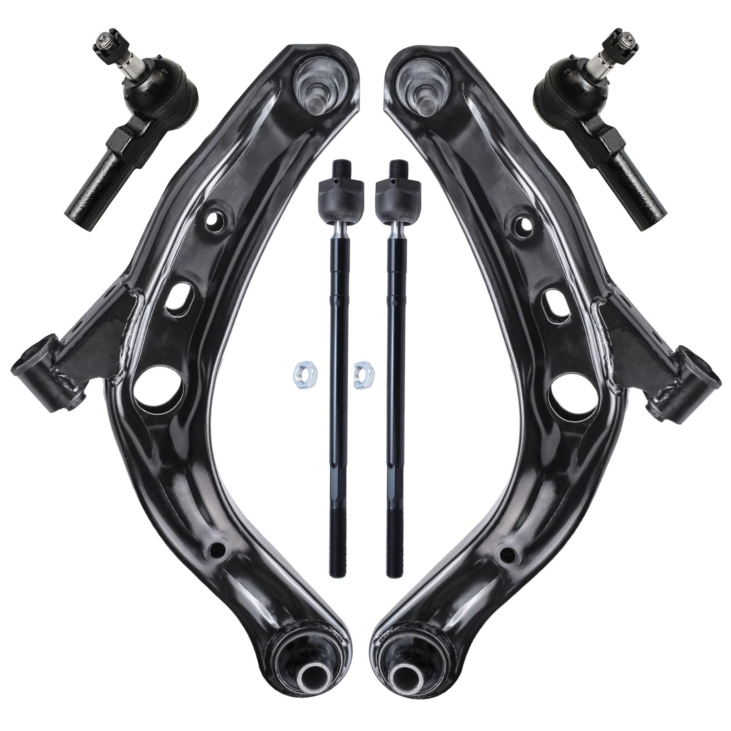Detroit Axle - Front Control Arms Kit for 2001-2006 Mazda MPV, 2 Lower