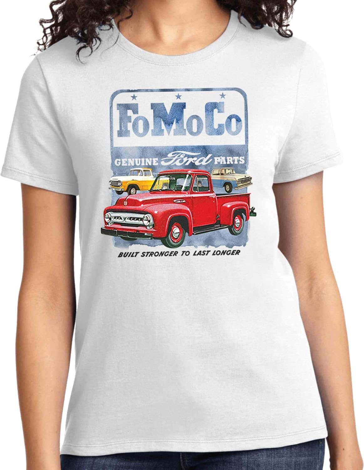 Ladies Ford T-Shirt FoMoCo Parts