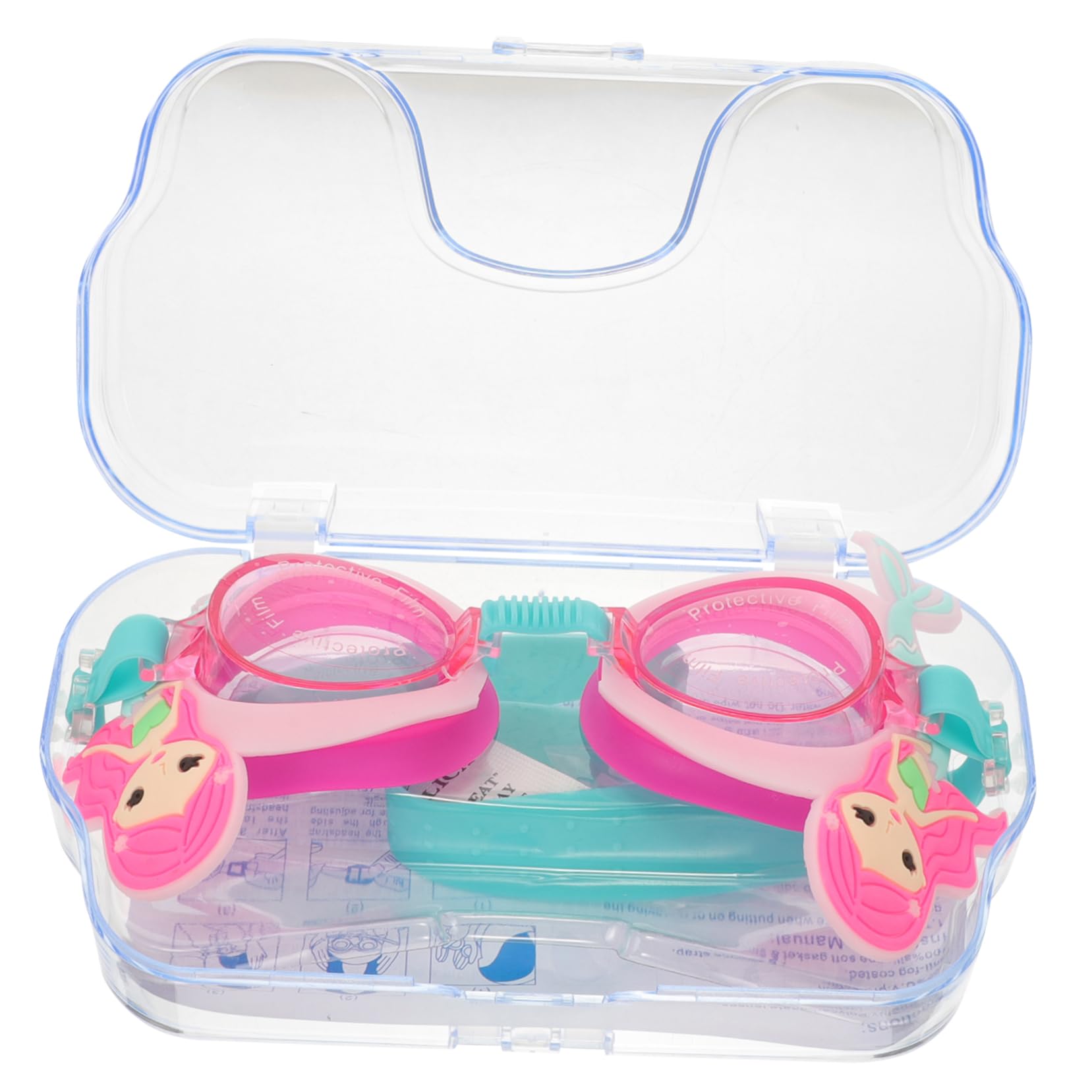 BESPORTBLE Lunettes De Natation Pour Enfants Lunettes Enfants Lunettes De Plongée Lunettes De Dessin Animé Lunettes De Natation Pour -petits Jolie Lunette De Natation Pc