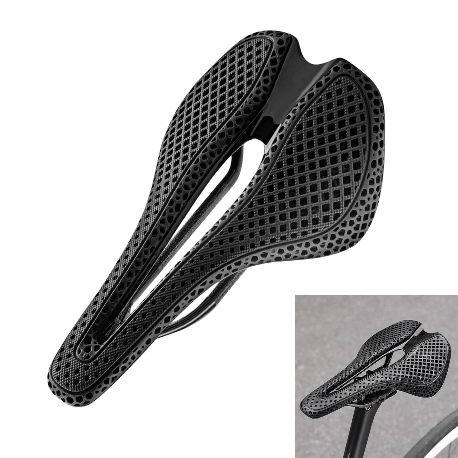 Selle de vélo de Route Respirante, Coussin de siège Absorbant Les