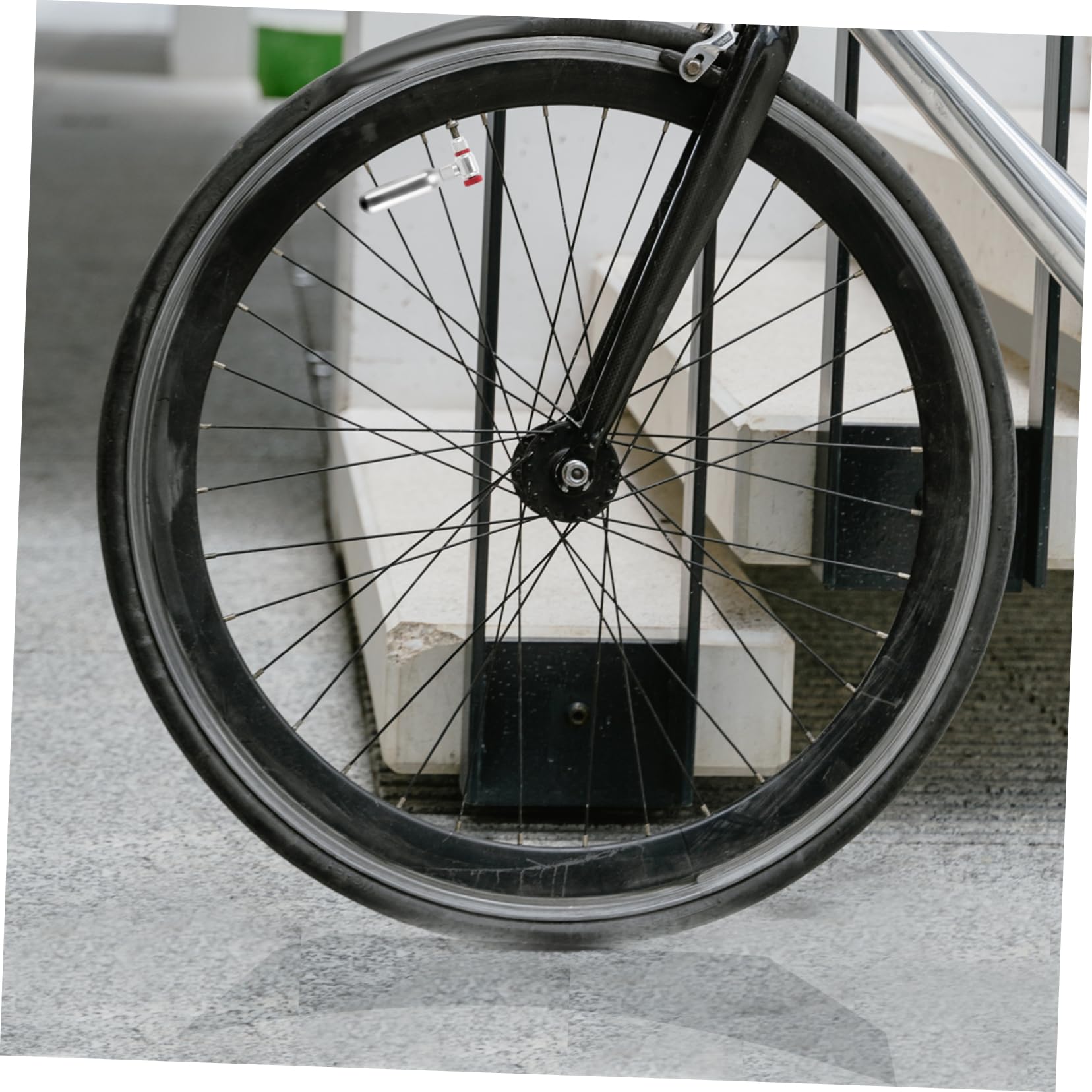 Cabezal Inflado Bicicleta Boquilla Inflado Entrada Aire Accesorio Neumáticos