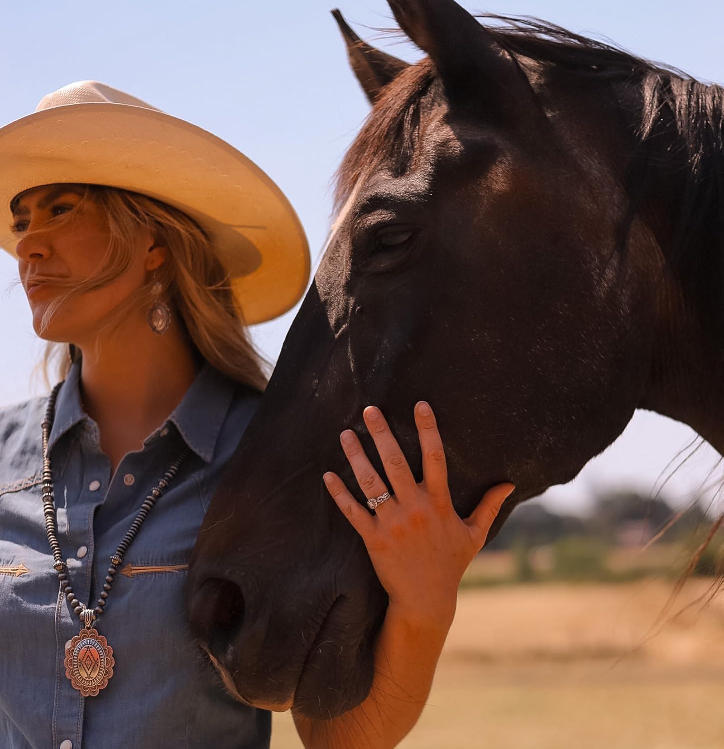 Rustic Couture's Western Earrings for Women Cowgirl Country Concho Dangling Western Statement Jewelry - Image 4