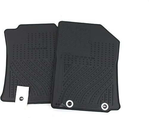 Miniatura 2 de Tapetes originales Toyota para todo tipo de clima, accesorios para parte trasera y delantera de Toyota, juego de 2, Negro